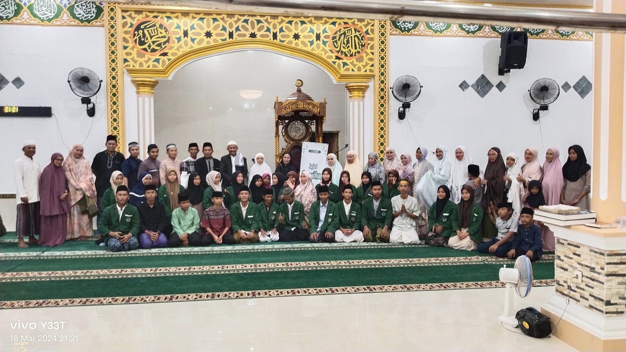 Safari Ramadhan MAN 2 Tanjab Timur di Masjid Nurul Huda Desa Pemusiran